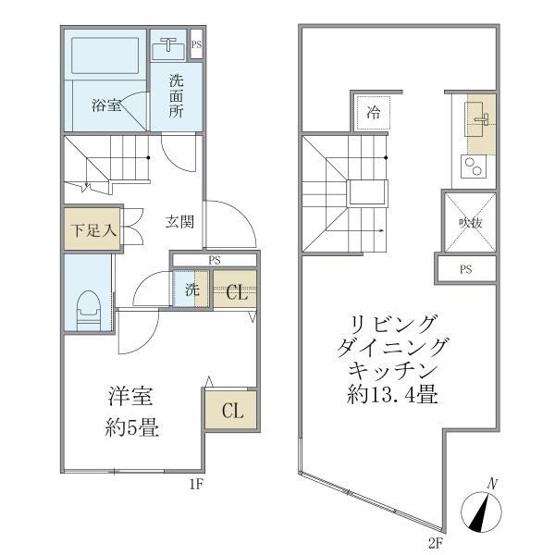 【間取り】 | プラティーク中野坂上