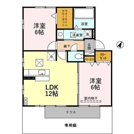 【間取り】 | アネシス　Ⅱ