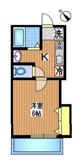 ＳＵＮＭＡＬＬ・Ｋ(サンモールケイ)の間取り