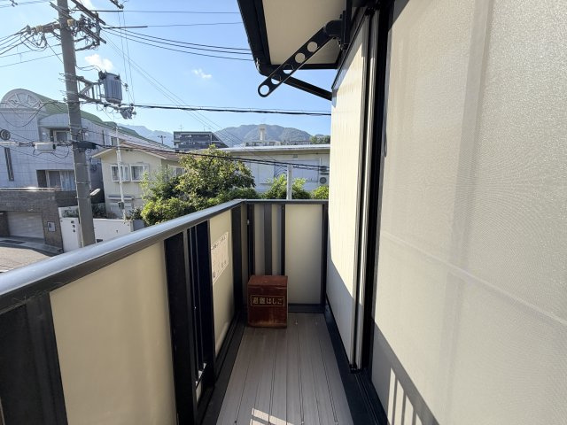 シャルマン六甲のバルコニー