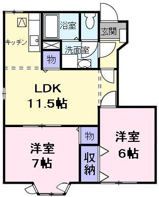 【間取り】 | マウンテンキャスル１