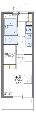 レオパレス小本本町の間取り