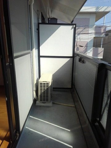 エンゼルハイツⅡのバルコニー