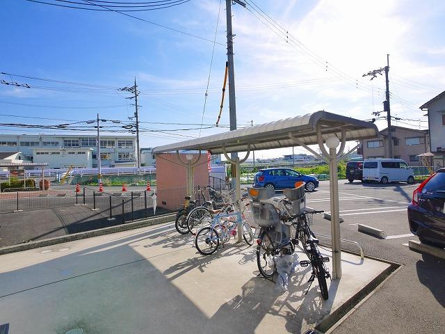 クラール平城のその他共用部分|駐輪場
