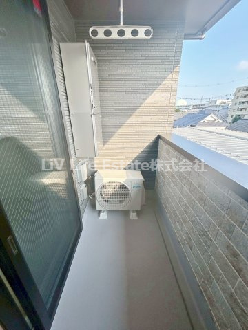 ヒカルサ西東京向台ウエストのバルコニー