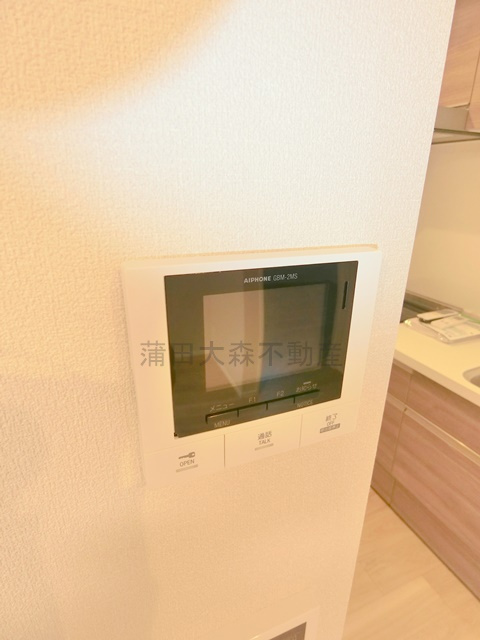 プルナス蒲田の設備|モニター付きインターホン