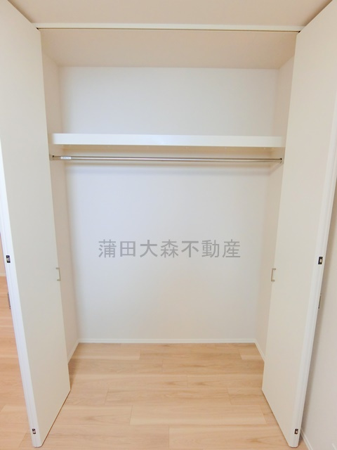 プルナス蒲田の収納|洋室収納　クローゼット