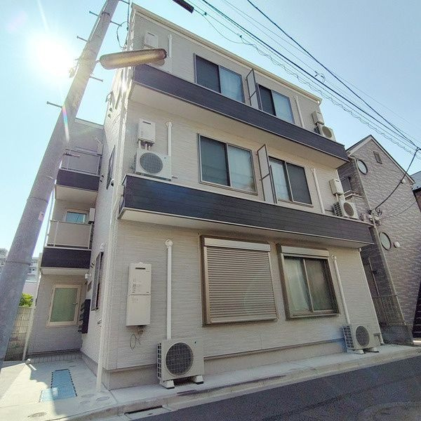 マーレ東あずま駅前の外観