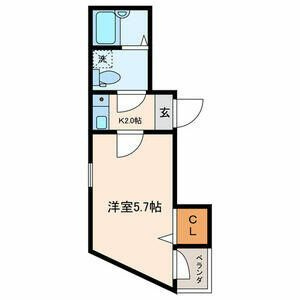 マーレ東あずま駅前の間取り
