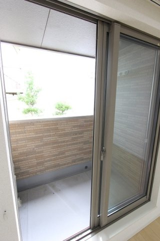 プチメゾン松和花壇のバルコニー