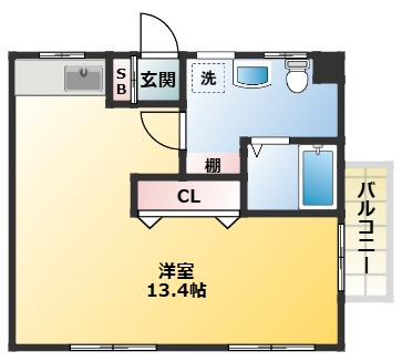 カーサ東向島の間取り