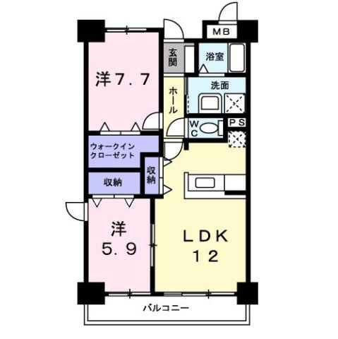 小牧ガーデンスクエアの間取り
