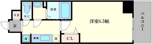 プレサンス梅田北ディアの間取り