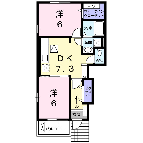 ライゼＡの間取り