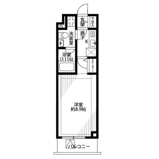 プレール・ドゥーク新宿中落合の間取り|間取りです。