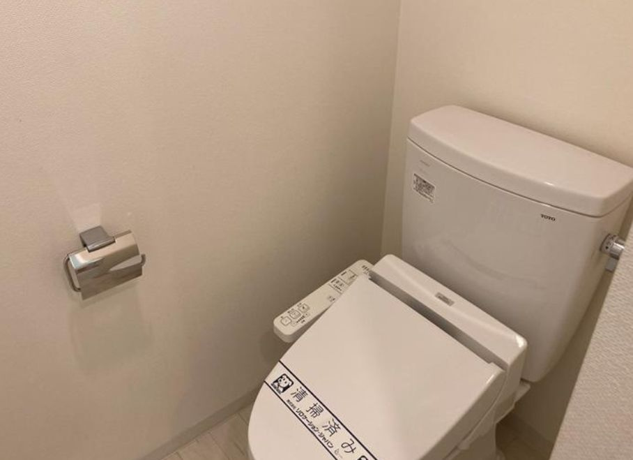 プラウドジェム市ヶ谷のトイレ|コンパクトで使いやすいトイレです