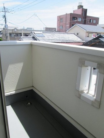 クィーンベル　Ⅱのバルコニー