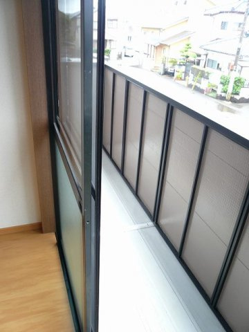 サンハイム平塚　Ａのバルコニー