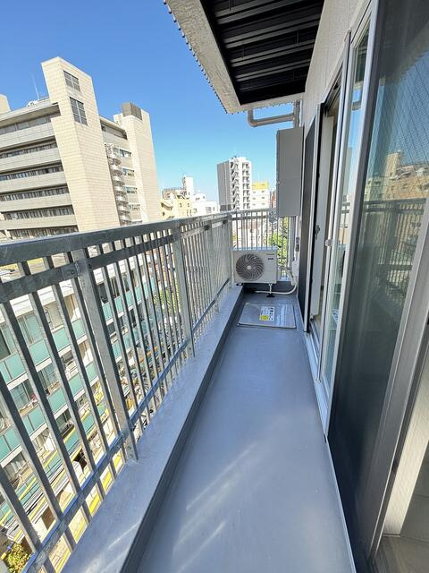 台東区三ノ輪１丁目の賃貸マンションのバルコニー