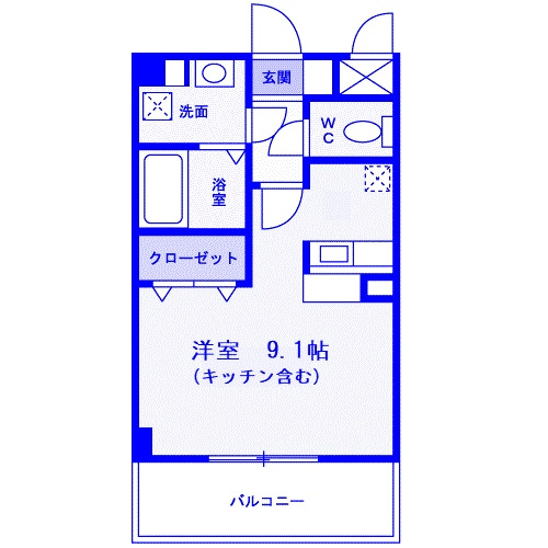 サニーフィールドの間取り