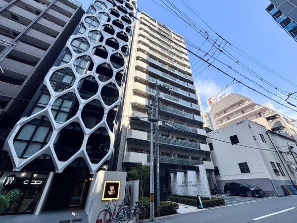大阪市中央区常盤町２丁目の賃貸マンションの外観