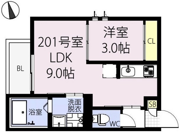 REGALEST 宮原の間取り