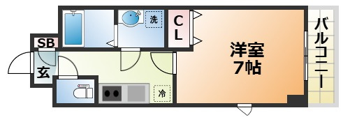 アルティス神戸の間取り