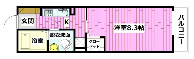 プラシード　オオマチの間取り