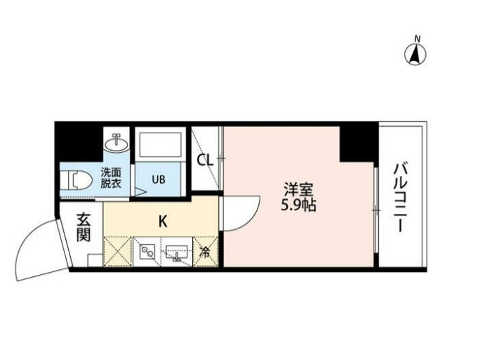 川崎市川崎区大師駅前２丁目の一棟マンションの間取り