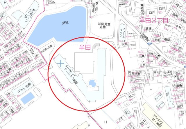 ライオンズマンション金剛の地図