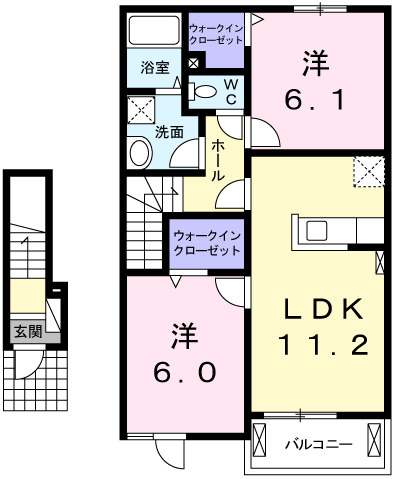 【間取り】 | Blanc maison