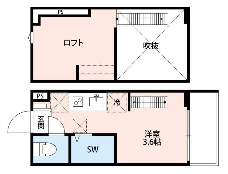 Bliss西船橋の間取り