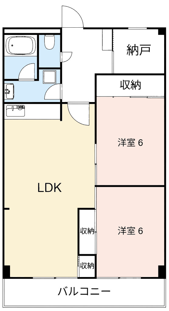 第2大嶽ビル　　刈谷市近郊の賃貸はクラスホーム刈谷店の間取り