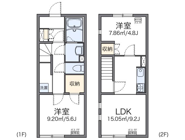 レオネクストハピネス３号館の間取り