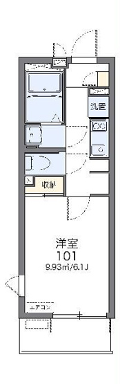 【間取り】 | レオネクストブルーリッジⅡ
