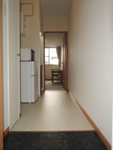 レオパレススカイヒル藻岩の玄関