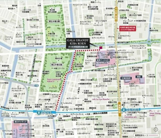 【地図】 | ガーラ・グランディ木場公園