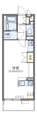 レオネクスト中川Ⅲの間取り|代表的な間取のため実際の間取とは異なる場合があります