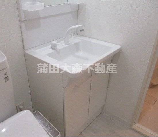 秀マンションの洗面所