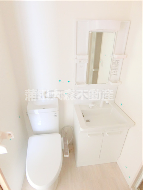 秀マンションの洗面所