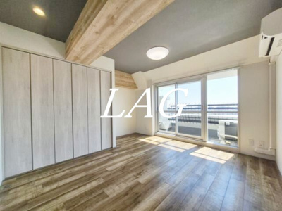 【居間・リビング】 | ハイネス立川 | 洋室のお部屋です。