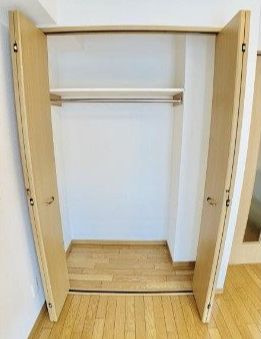 キバサンフラットの収納|たっぷりとした収納スペースです