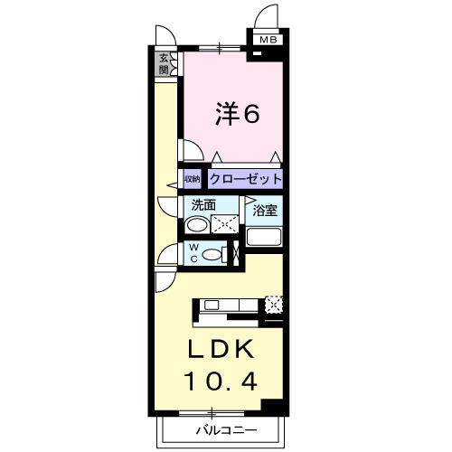 グラン　エリアールの間取り