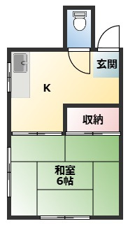メゾン志賀の間取り