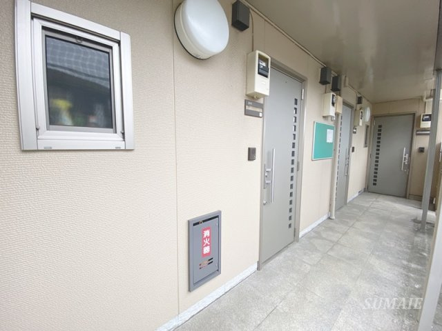 ラ・ヴィーニュⅢのロビー|共用廊下です