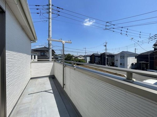 川口市安行領家戸建のバルコニー|バルコニーです