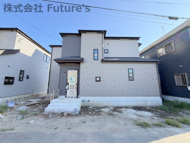 三郷市高州1丁目　新築戸建　全2棟　A号棟の外観|現地の写真になります。