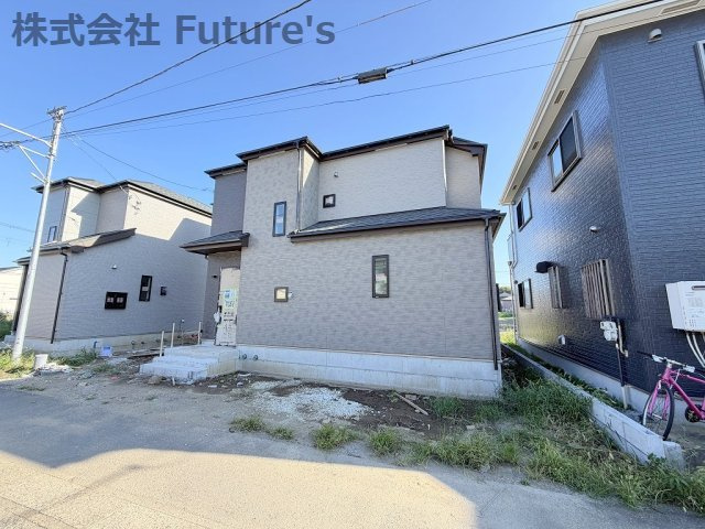 三郷市高州1丁目　新築戸建　全2棟　A号棟の外観|現地の写真になります。