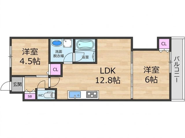 【間取り】 | ラウレアコート吹田原町