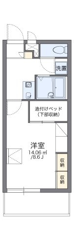 【間取り】 | レオパレスプロスペラーＫＯＫＡＤＯ
